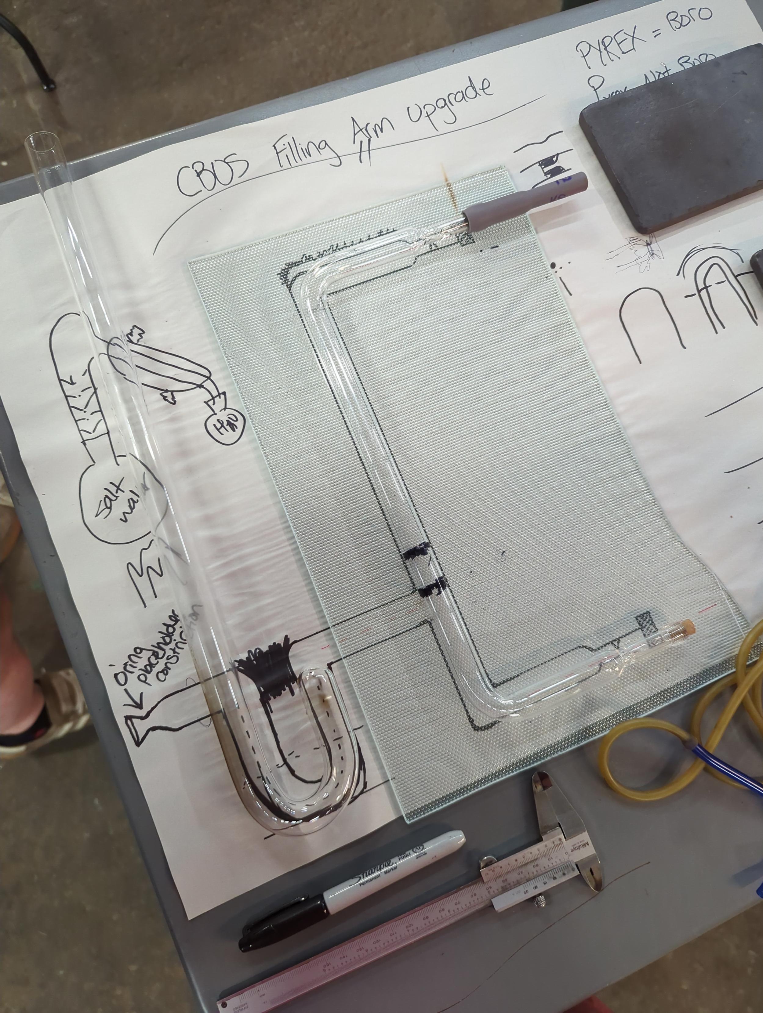 Katie's diagram for the filling sidearm (for double pumping)
